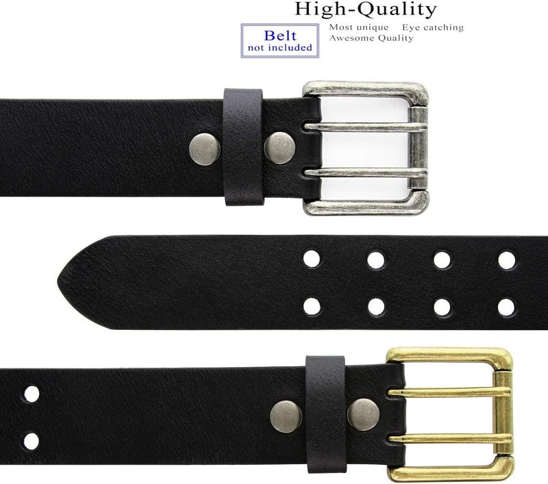 Belts.com Replacement Belt Buckle fits 1-1/2"(38mm) wide Belt Strap - Multi-Style Options - Image 4